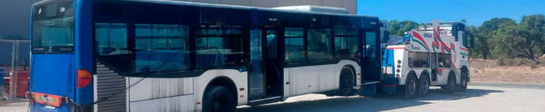 Servicios de grúas de asistencia en carretera de gran tonelaje